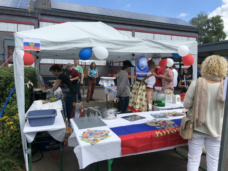 Stand Kroatiens am Fest der Nationen